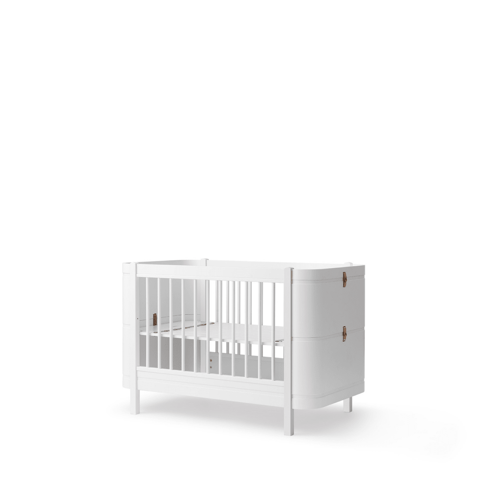 Mini+ Cot Bed - White – Cot Beds for children, available at Learning Bugs UK