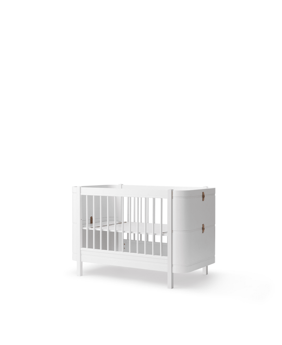 Mini+ Cot Bed - White – Cot Beds for children, available at Learning Bugs UK