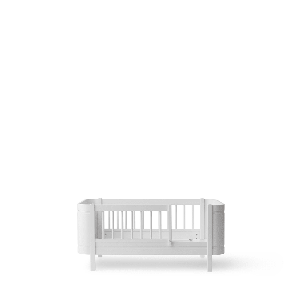 Mini+ Cot Bed Incl. Junior Kit - White (0-9 Years) – Cot Beds for children, available at Learning Bugs UK