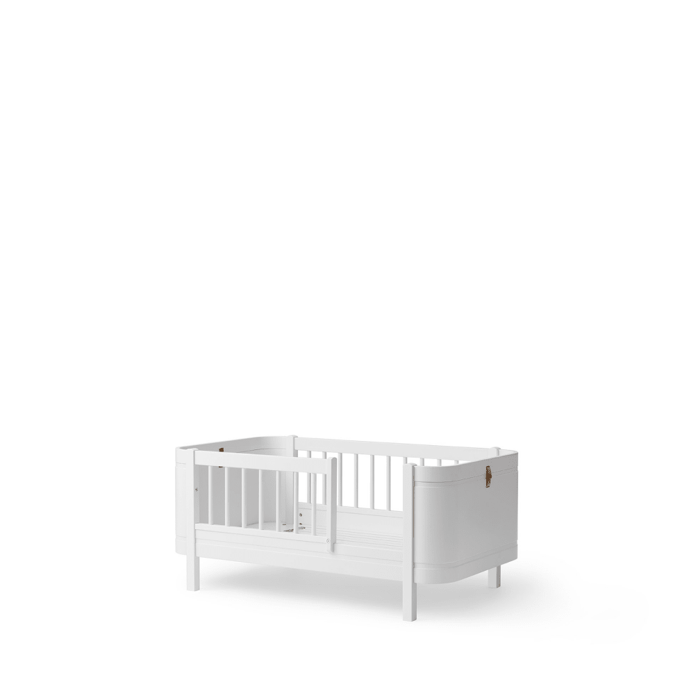 Mini+ Cot Bed Incl. Junior Kit - White (0-9 Years) – Cot Beds for children, available at Learning Bugs UK