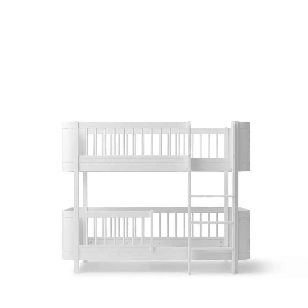 Mini+ Low Bunk Bed - White – Bunk Beds for children, available at Learning Bugs UK