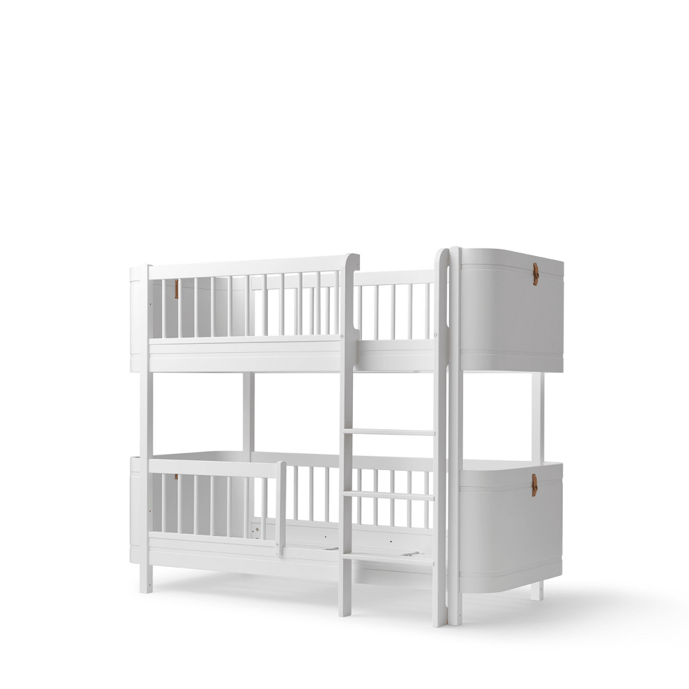 Mini+ Low Bunk Bed - White – Bunk Beds for children, available at Learning Bugs UK