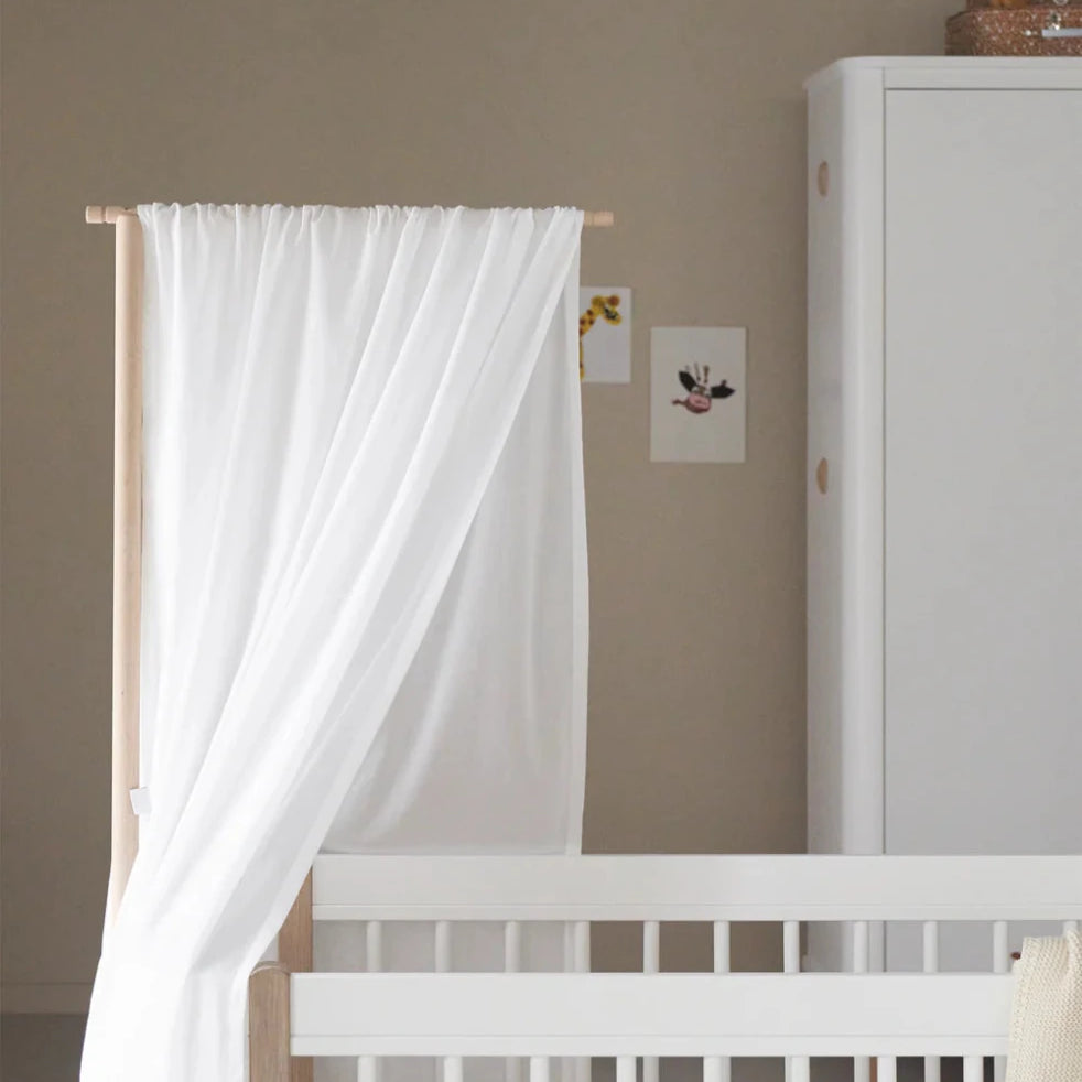 Mini+ Cot Bed - Oak – Cot Beds for children, available at Learning Bugs UK