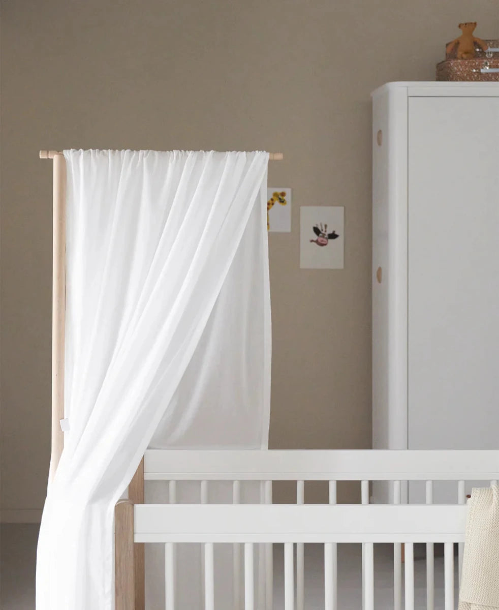 Mini+ Cot Bed - Oak – Cot Beds for children, available at Learning Bugs UK