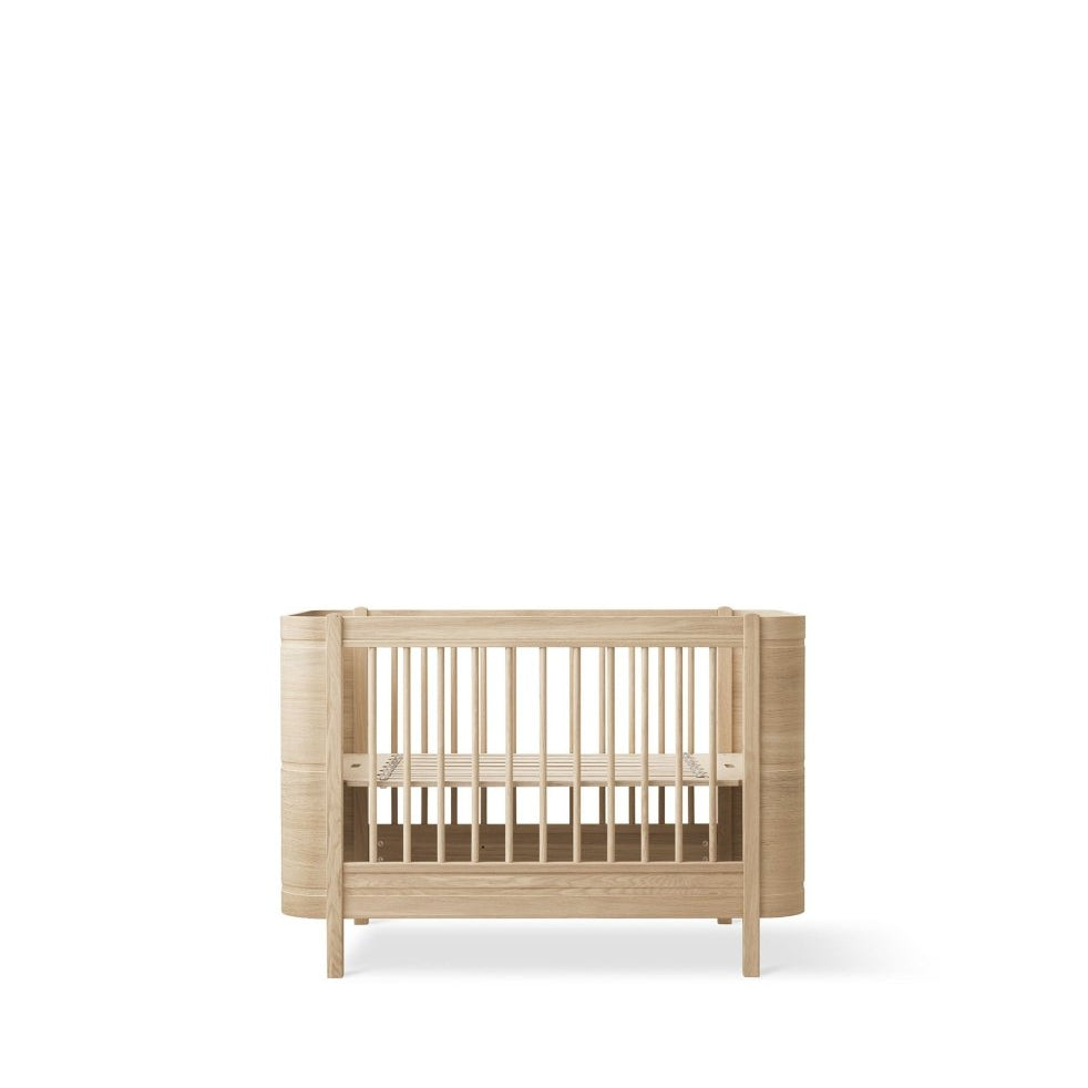 Mini+ Cot Bed - Oak – Cot Beds for children, available at Learning Bugs UK