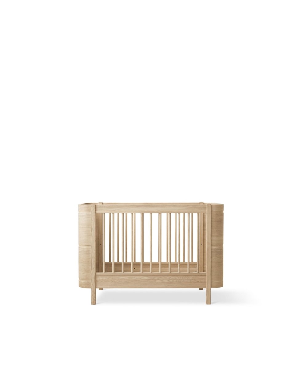 Mini+ Cot Bed - Oak – Cot Beds for children, available at Learning Bugs UK