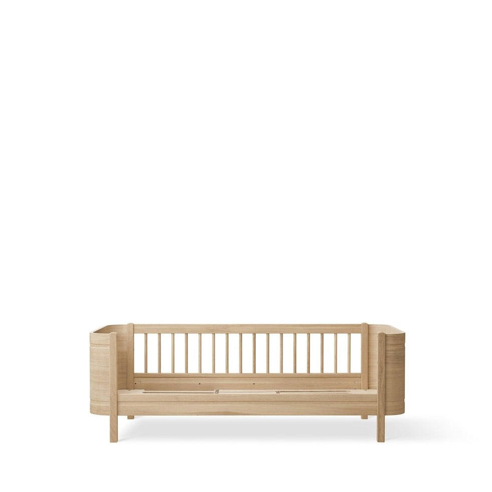 Mini+ Cot Bed Incl. Junior Kit - Oak (0-9 Years) – Cot Beds for children, available at Learning Bugs UK