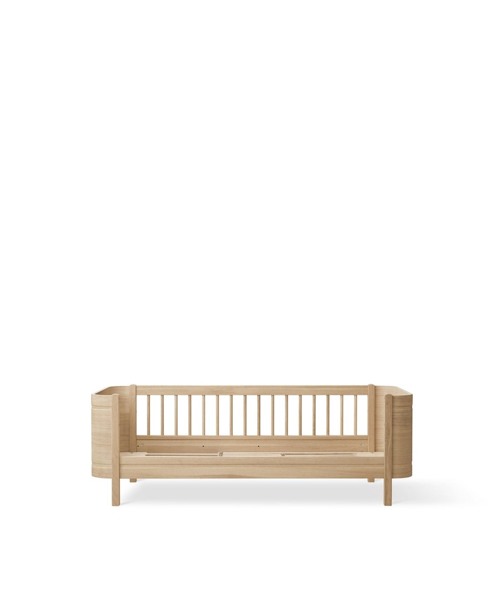 Mini+ Cot Bed Incl. Junior Kit - Oak (0-9 Years) – Cot Beds for children, available at Learning Bugs UK