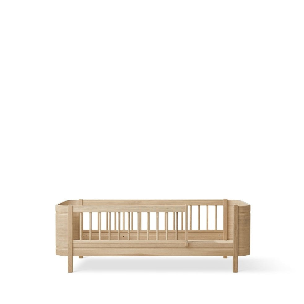 Mini+ Cot Bed Incl. Junior Kit - Oak (0-9 Years) – Cot Beds for children, available at Learning Bugs UK