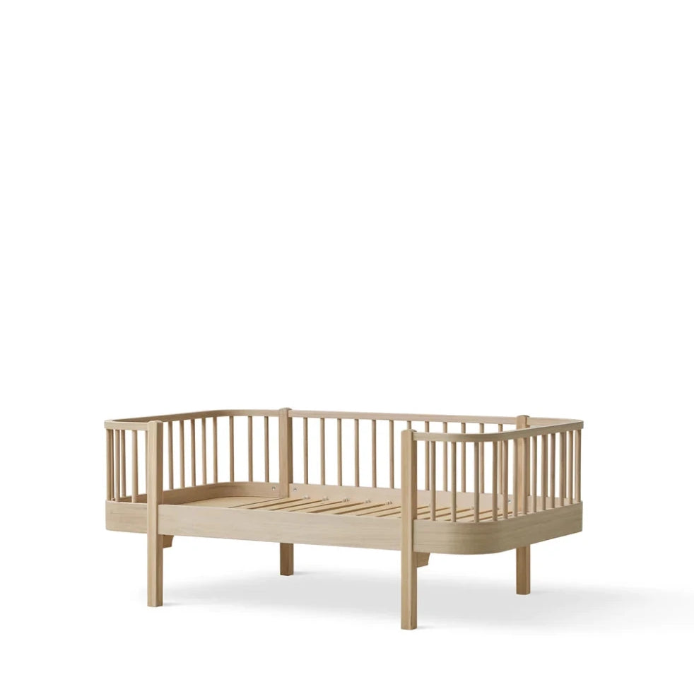 Oliver Furniture Wood Original Junior Day Bed - Oak – Junior Beds for children, available at Learning Bugs UK