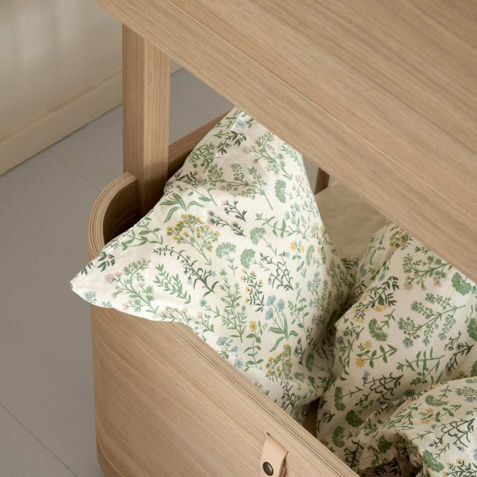 Mini+ Low Bunk Bed - Oak – Bunk Beds for children, available at Learning Bugs UK