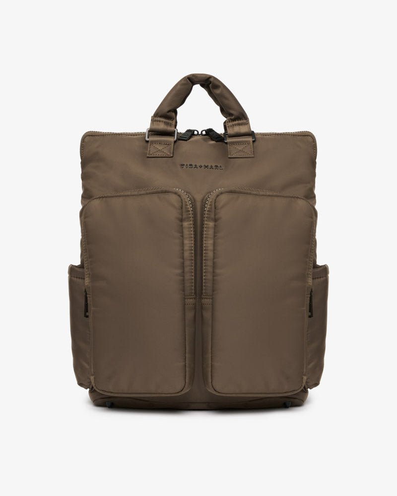 Ozzy Changing Tote / Backpack 2.0 Chocolate – Tote Bag for children, available at Learning Bugs UK