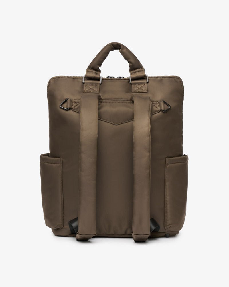 Ozzy Changing Tote / Backpack 2.0 Chocolate – Tote Bag for children, available at Learning Bugs UK