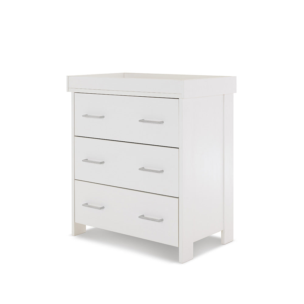 Obaby Nika Mini 2 Piece Room Set - White Wash