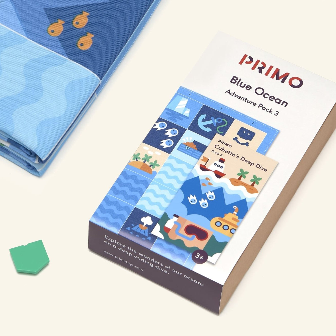 Cubetto Blue Ocean Adventure Map by Cubetto - Learning Bugs UK