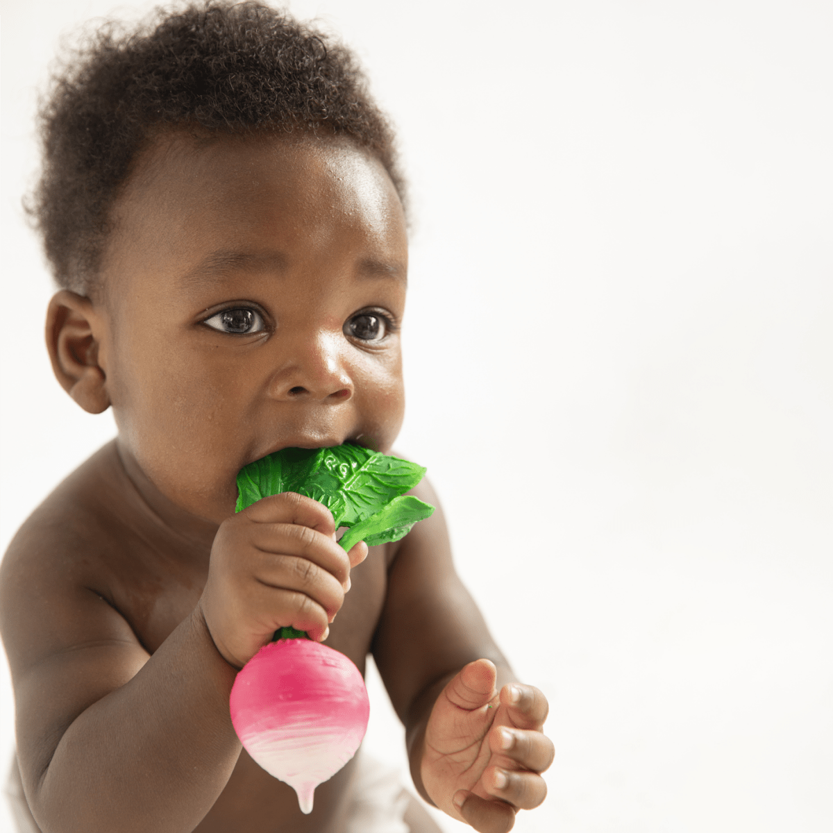 Oli & Carol Ramona the Radish Baby Teether – Baby Teethers for children, available at Learning Bugs UK
