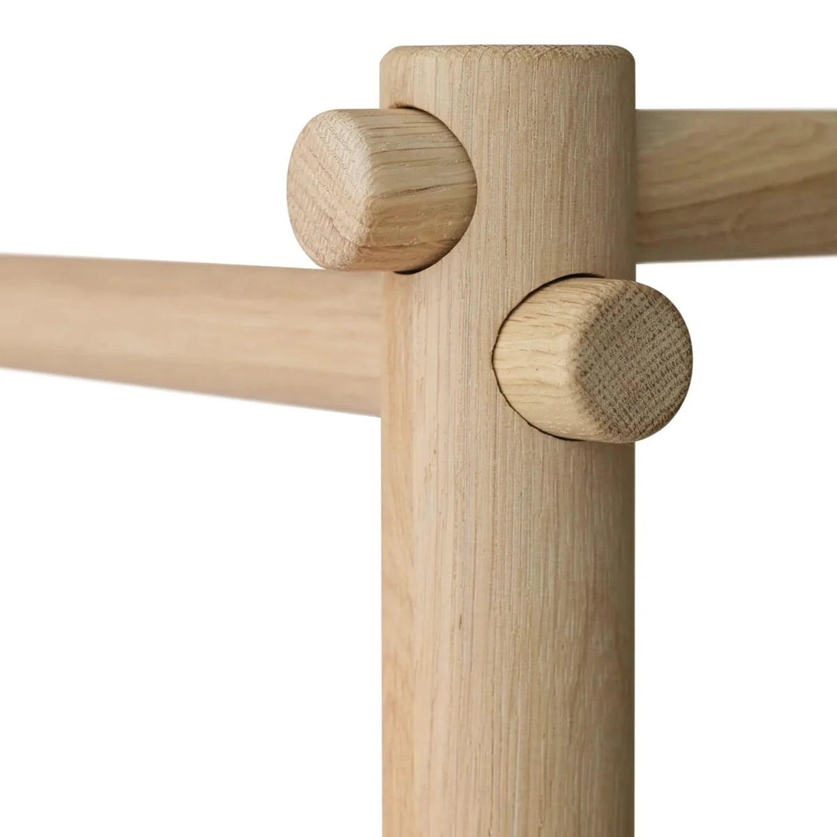 Camp Canopy Bed - White/Oak – Single Beds for children, available at Learning Bugs UK
