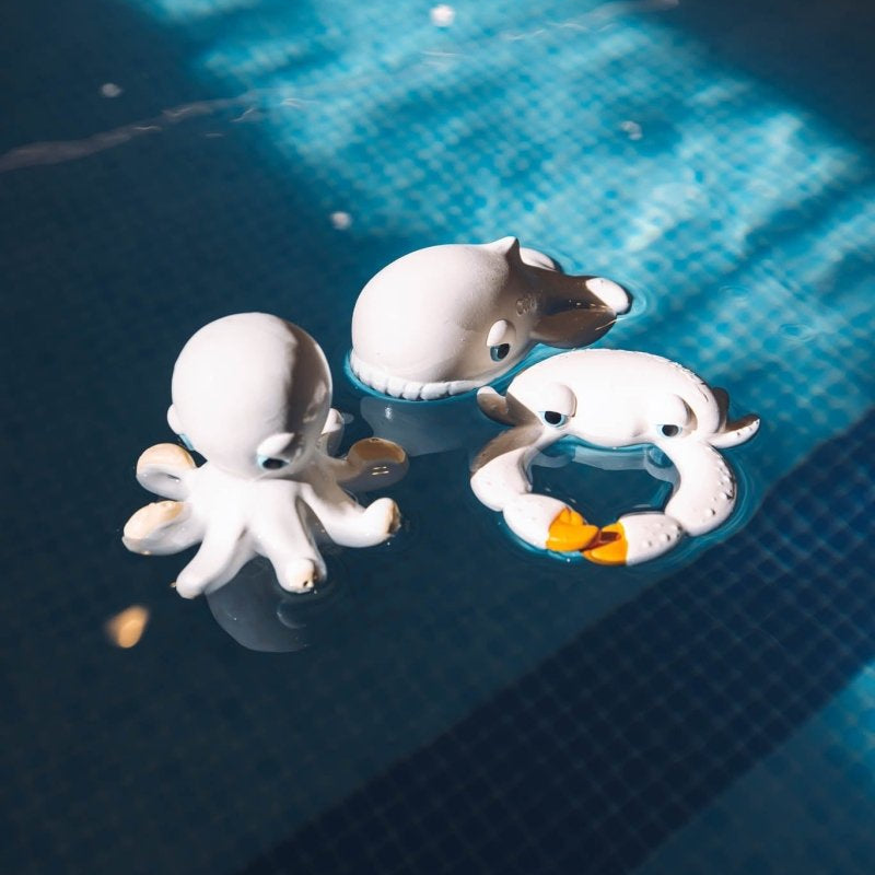 Oli & Carol x BIGSTUFFED Orlando the Octopus Bath Toy – Bath Toys for children, available at Learning Bugs UK