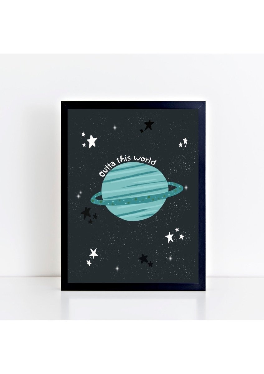 Outta This World Print – for children, available at Learning Bugs UK