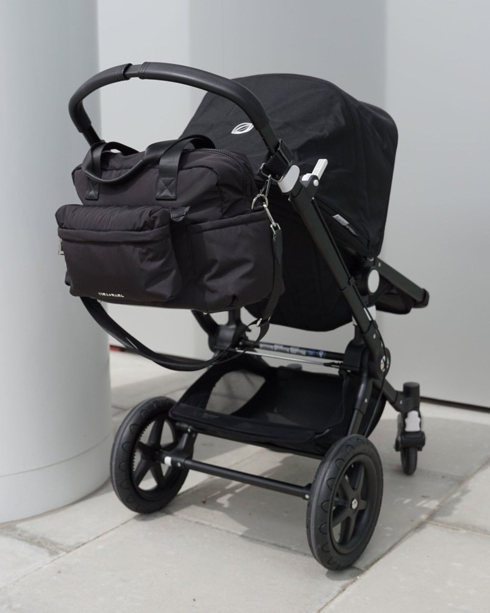 Phoenix Eco Holdall Changing Bag Black – Changing Holdall for children, available at Learning Bugs UK