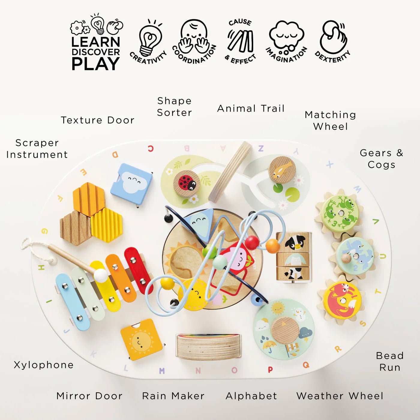 Buy Le Toy Van Sensory Activity Table | for kids by Learning Bugs UK