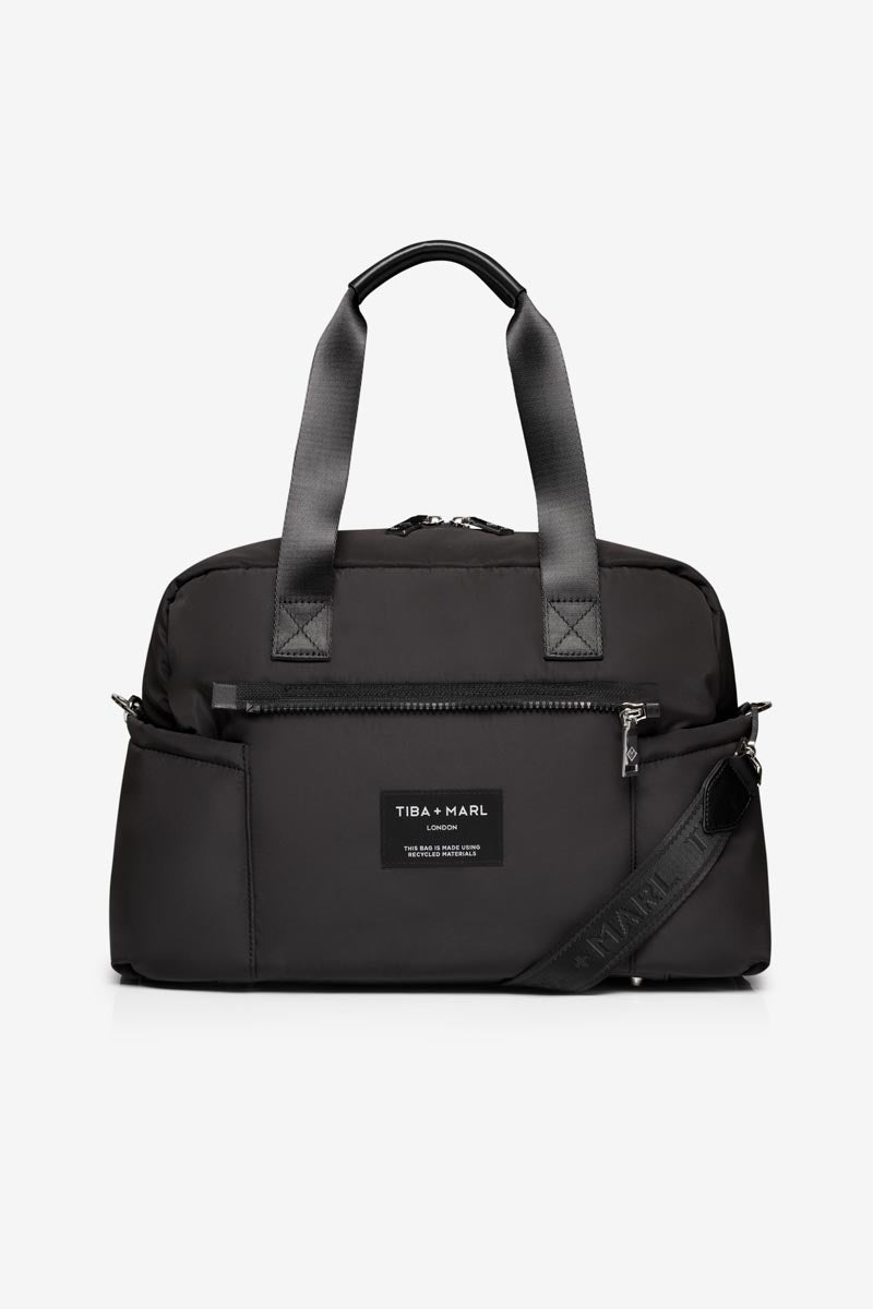 Buy Phoenix Eco Holdall Changing Bag Black | Changing Holdall for kids by Learning Bugs UK