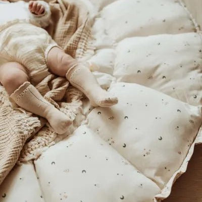Play&Go Coco Organic Babymat - Fleuri or Moon – for children, available at Learning Bugs UK