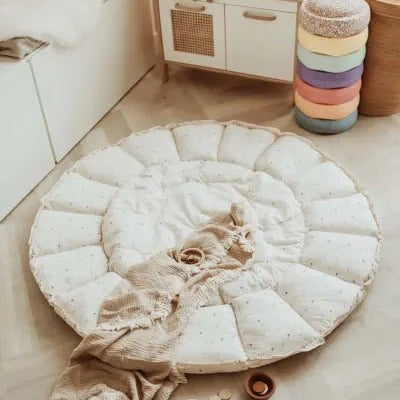 Play&Go Coco Organic Babymat - Fleuri or Moon – for children, available at Learning Bugs UK