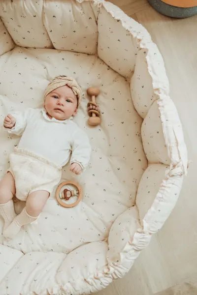 Play&Go Coco Organic Babymat - Fleuri or Moon – for children, available at Learning Bugs UK