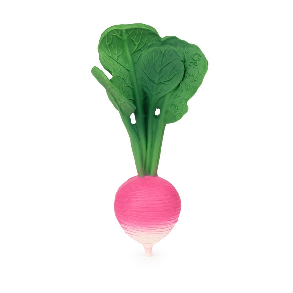 Oli & Carol Ramona the Radish Baby Teether – Baby Teethers for children, available at Learning Bugs UK