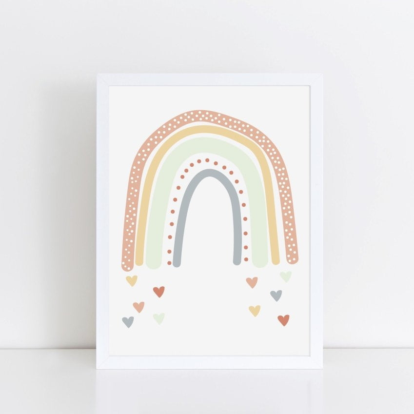 Rainbow Love - peaches – Rainbows for children, available at Learning Bugs UK