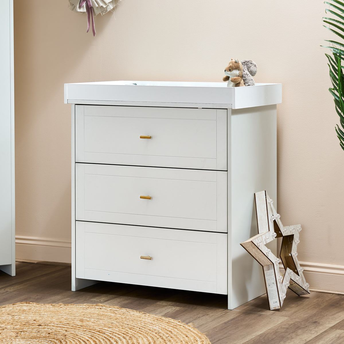 Obaby Gracie Mini 2 Piece Room Set - White