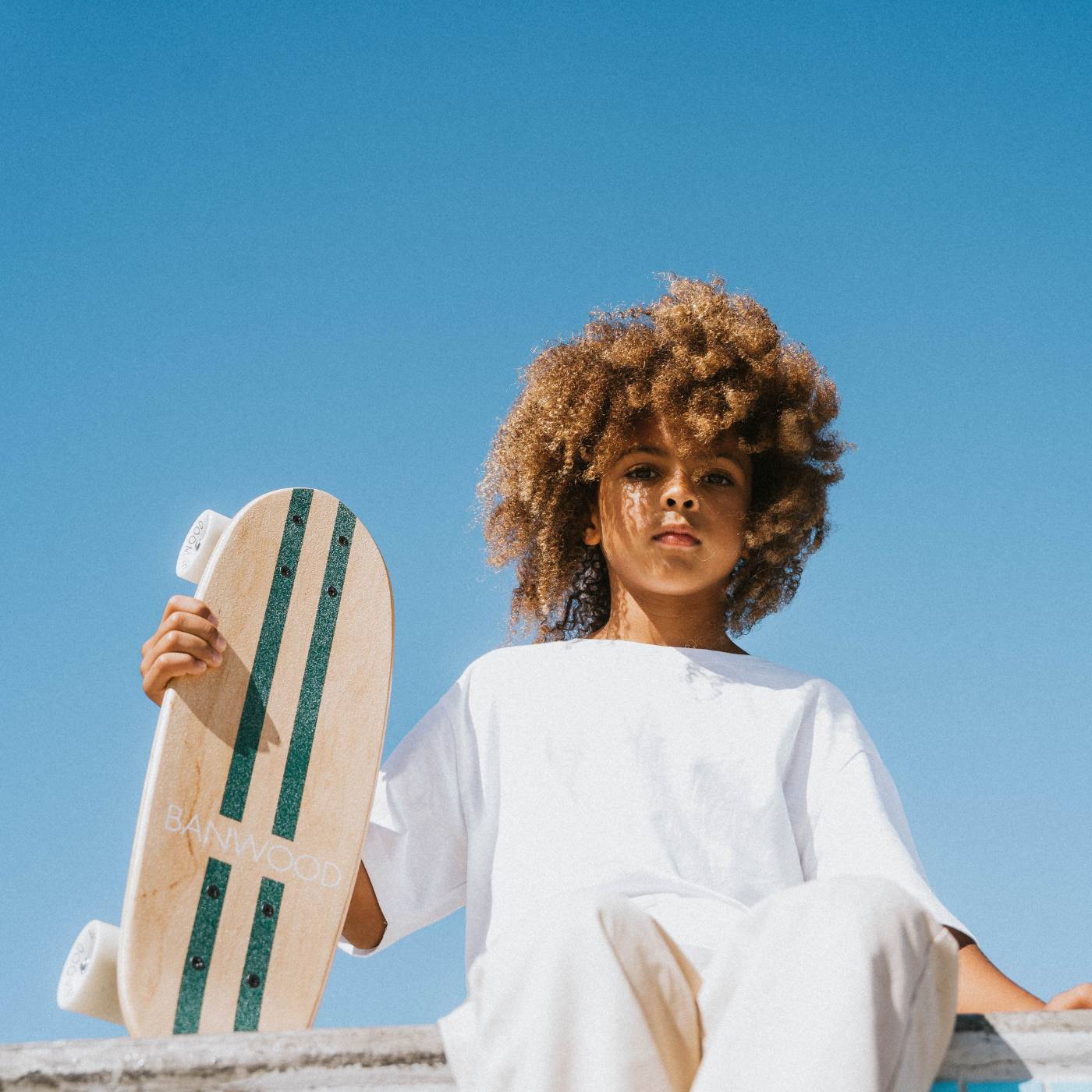 Banwood Skateboard – Kids Maple Deck Skateboard (Green)