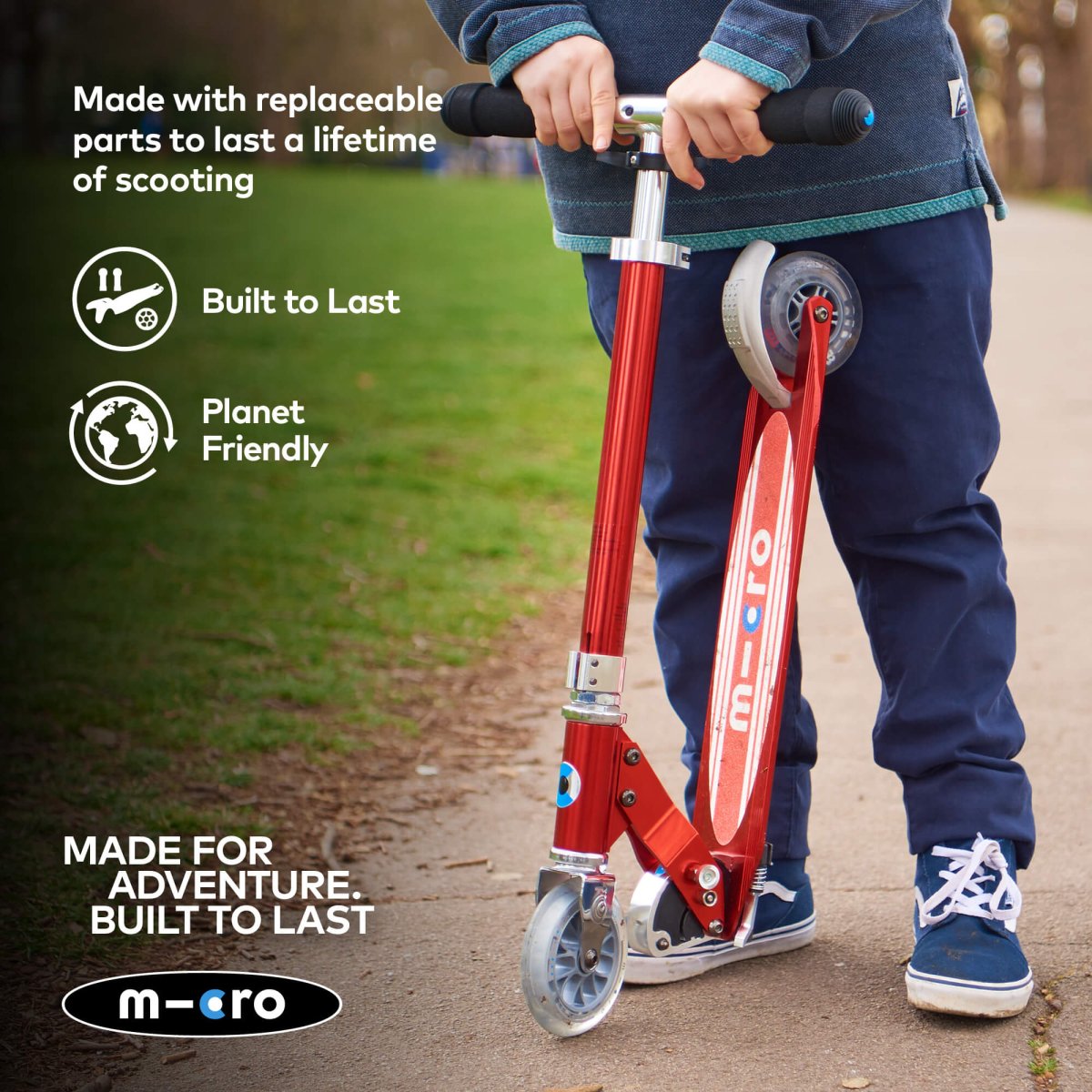 Micro Scooters Micro Sprite Scooter - Classic – Scooters for children, available at Learning Bugs UK