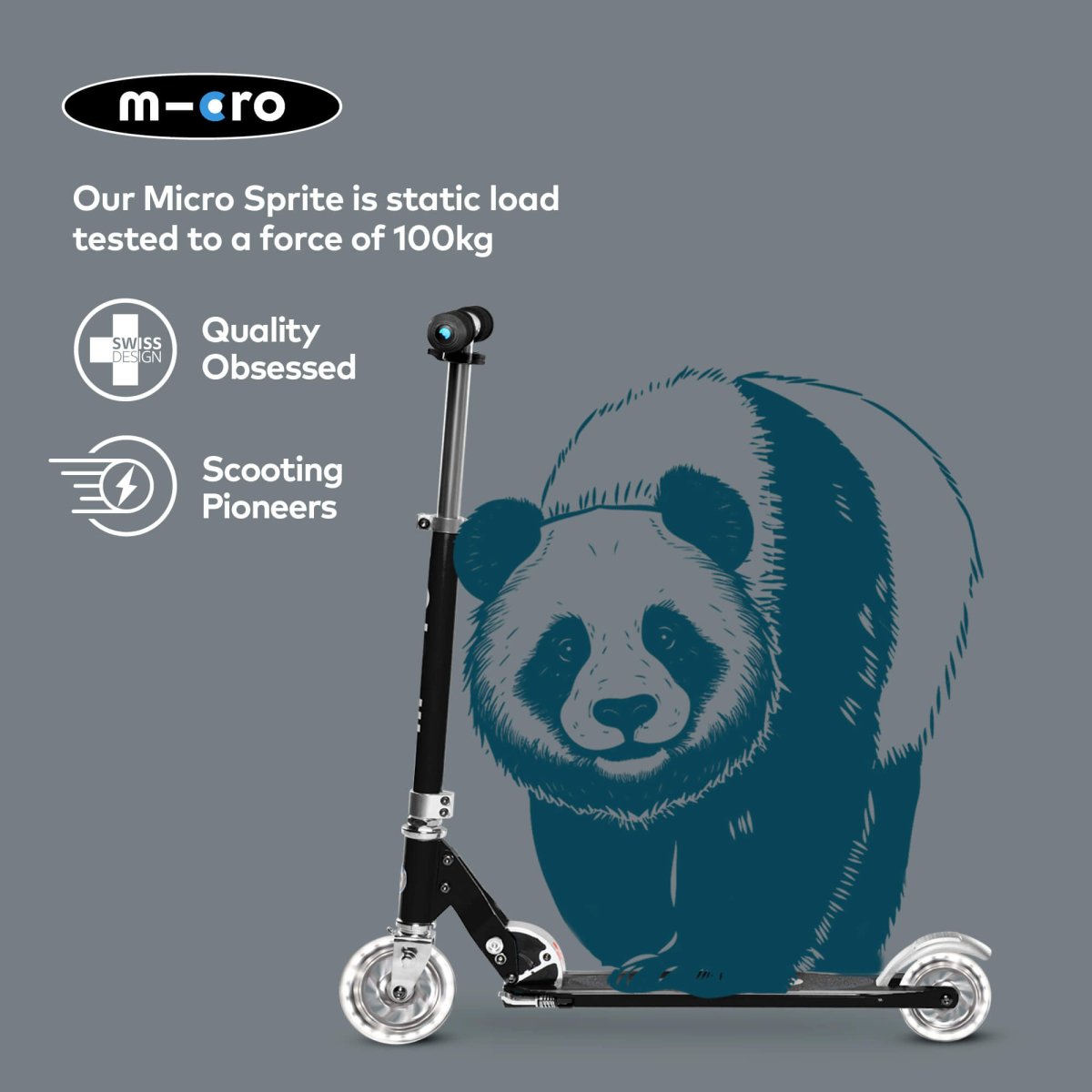 Micro Scooters Micro Sprite LED Scooter – Scooters for children, available at Learning Bugs UK