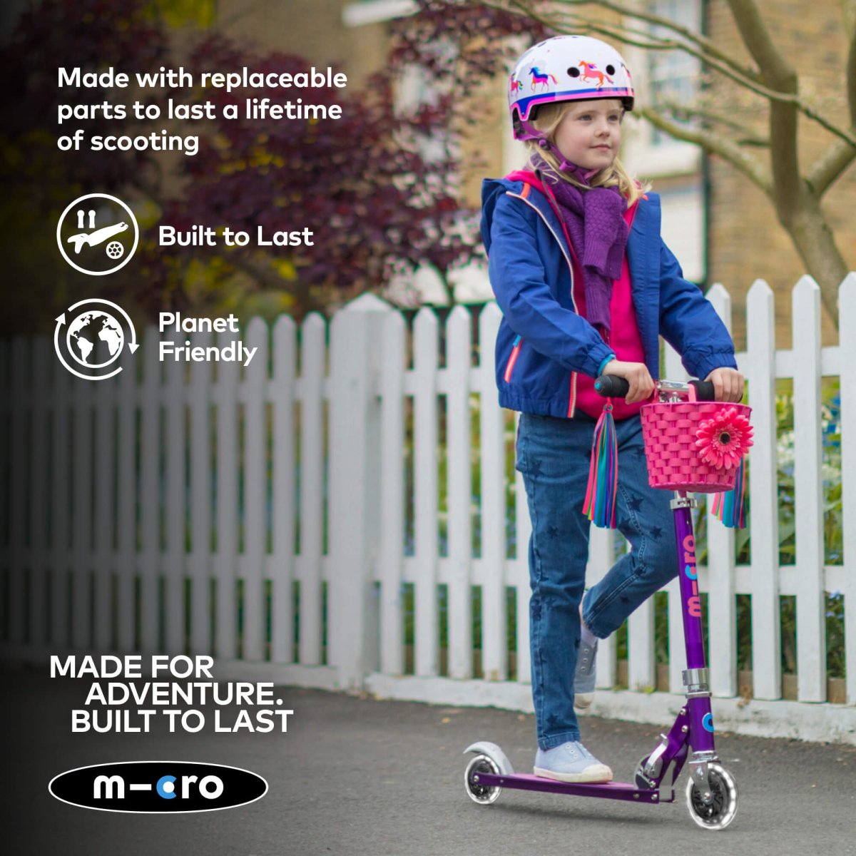 Micro Sprite LED Scooter – for children, available at Learning Bugs UK