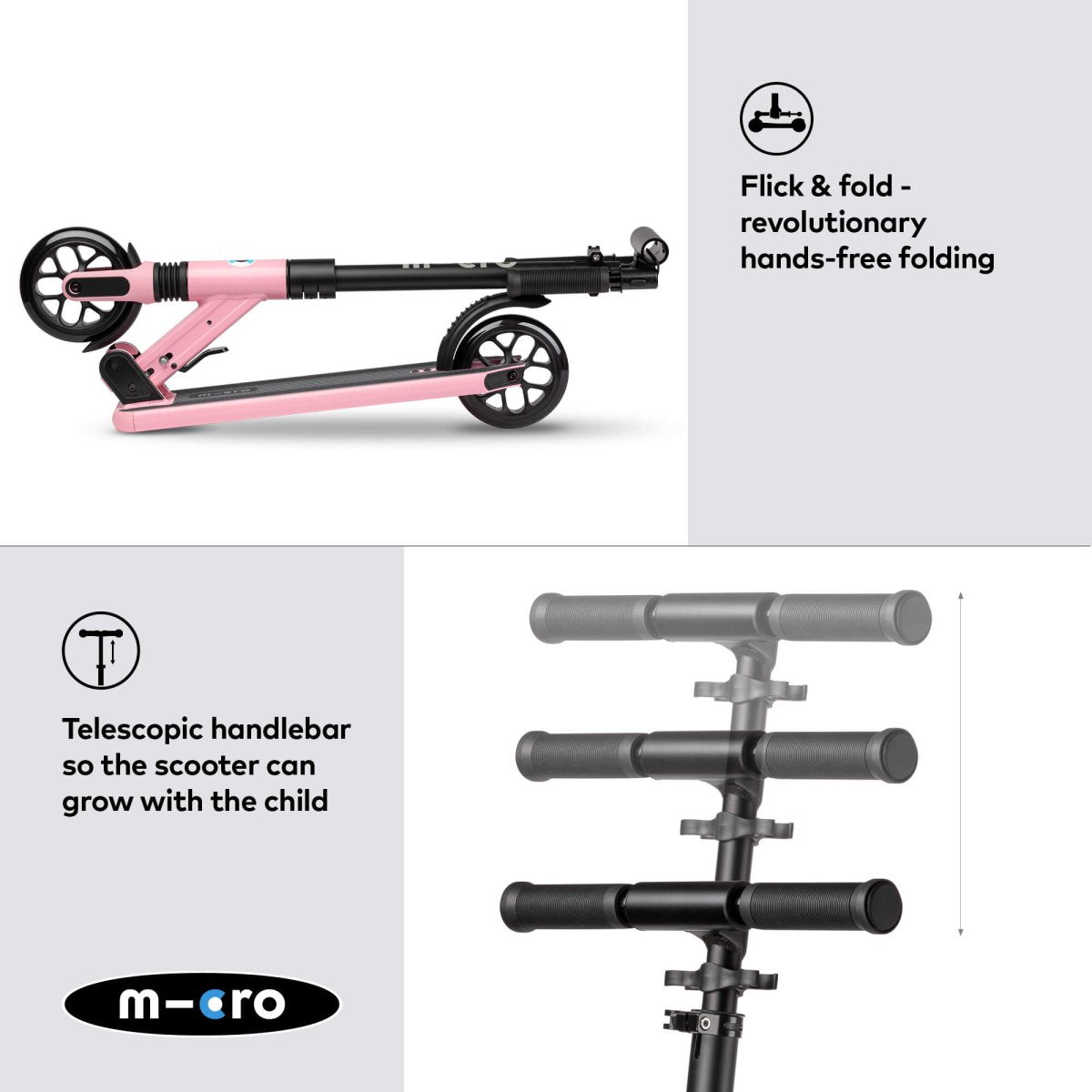 Micro Scooters Micro Sprite Suspension Scooter – Scooters for children, available at Learning Bugs UK