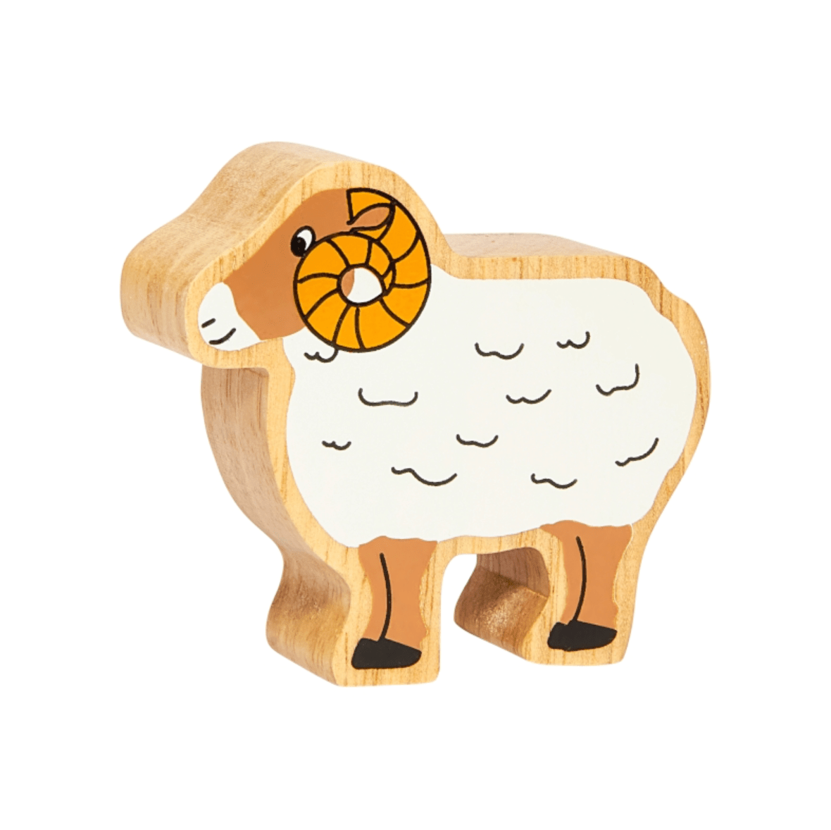 Wooden Ram Figure – for children, available at Learning Bugs UK