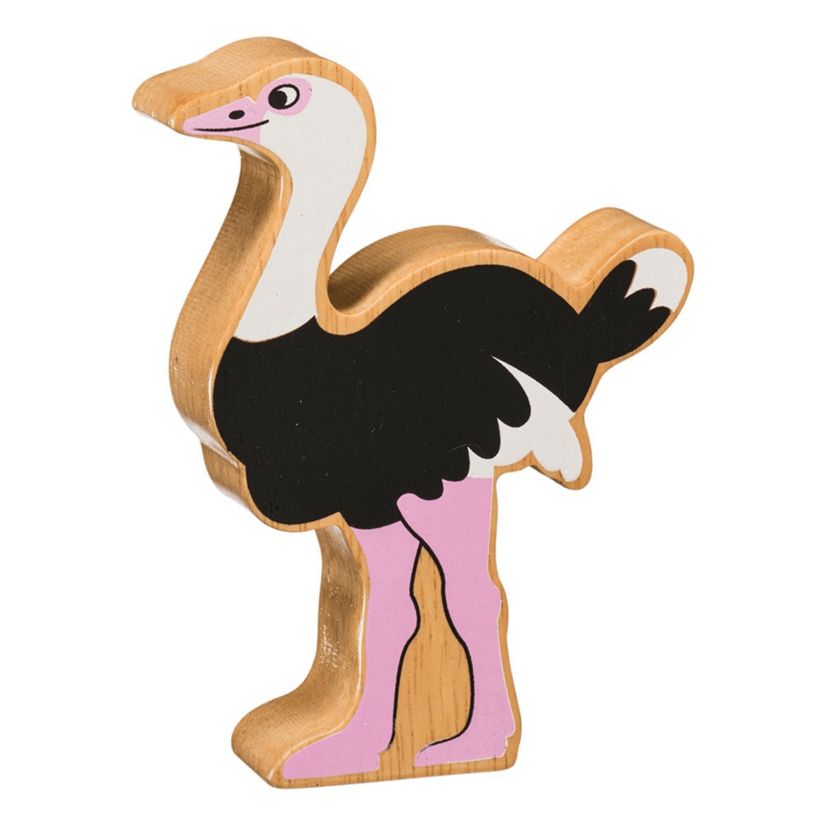Wooden Ostrich Figure – for children, available at Learning Bugs UK