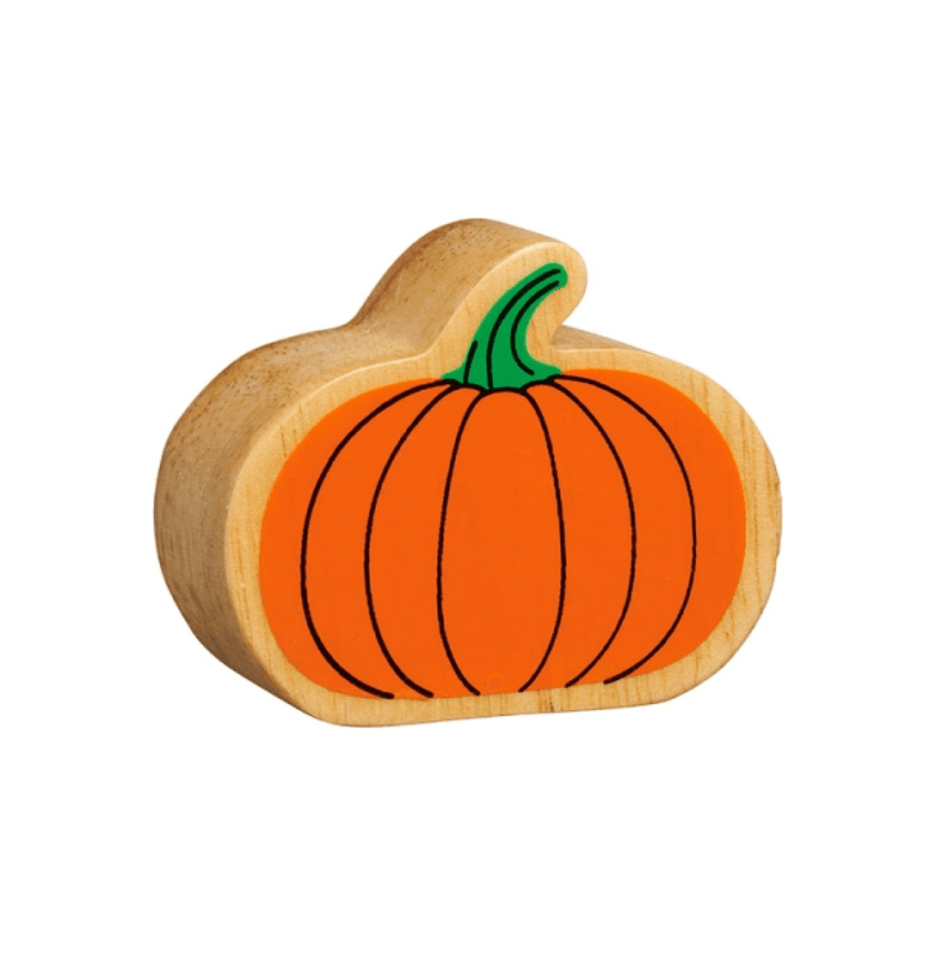 Buy Lanka Kade Wooden Orange Pumpkin | for kids by Learning Bugs UK