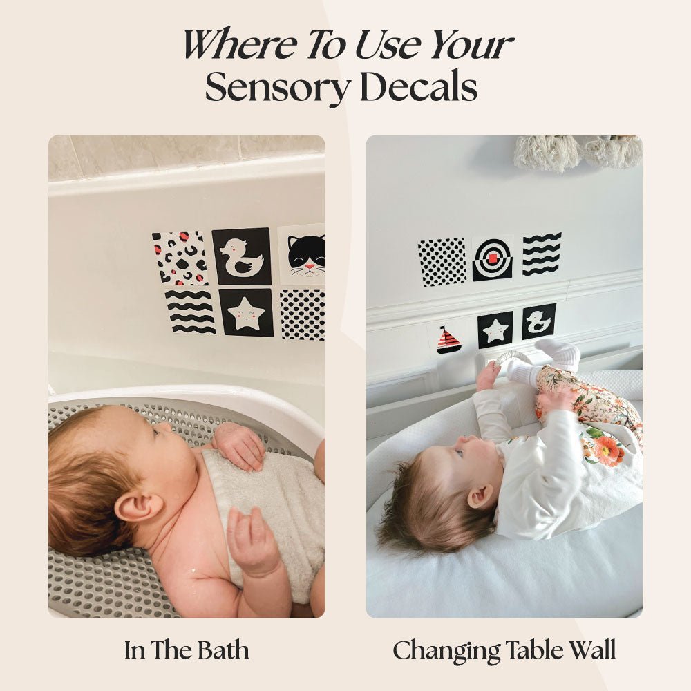 Sensory Decals – Bath Toys for children, available at Learning Bugs UK