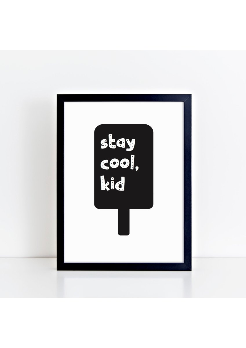 Stay Cool Kid Print – for children, available at Learning Bugs UK