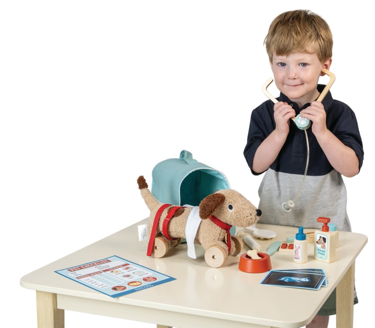 Animal Rescue Vet Set – role play for children, available at Learning Bugs UK