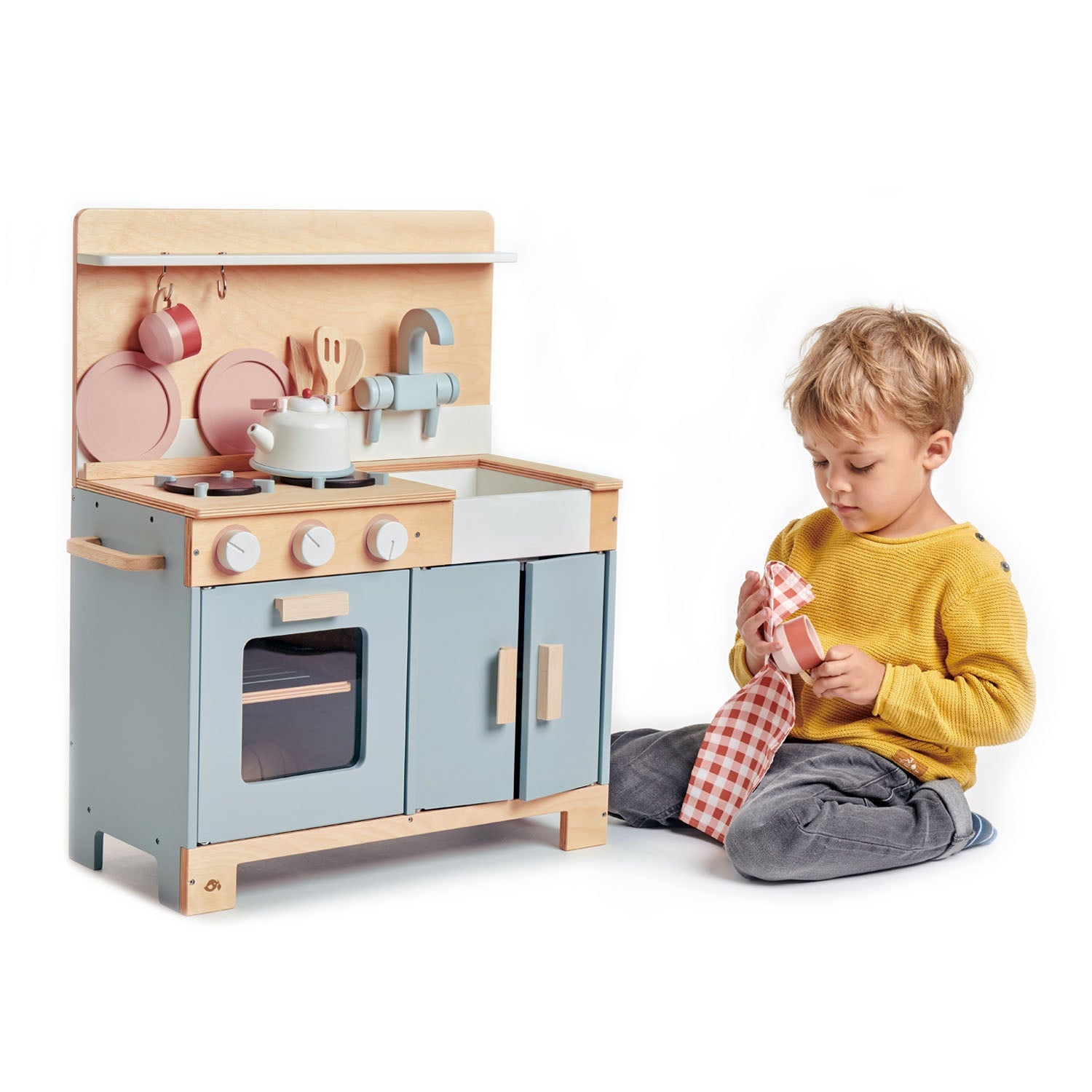 Buy Home Kitchen | Wooden toy kitchen for kids by Learning Bugs UK