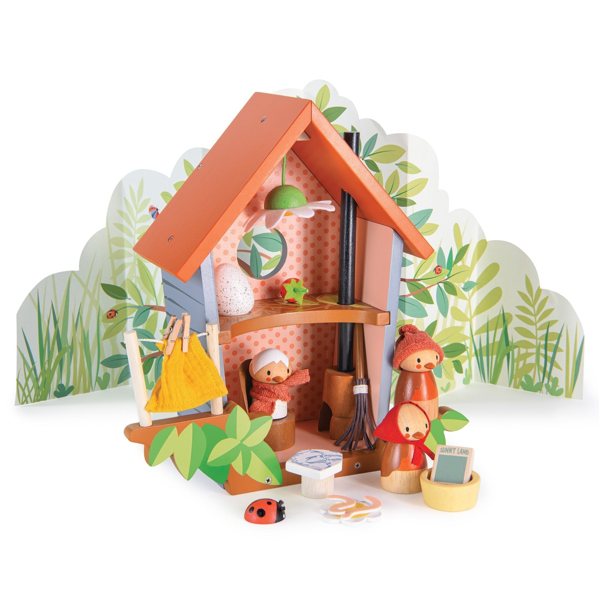 Buy Robin's Nest Box | small world playset for kids by Learning Bugs UK
