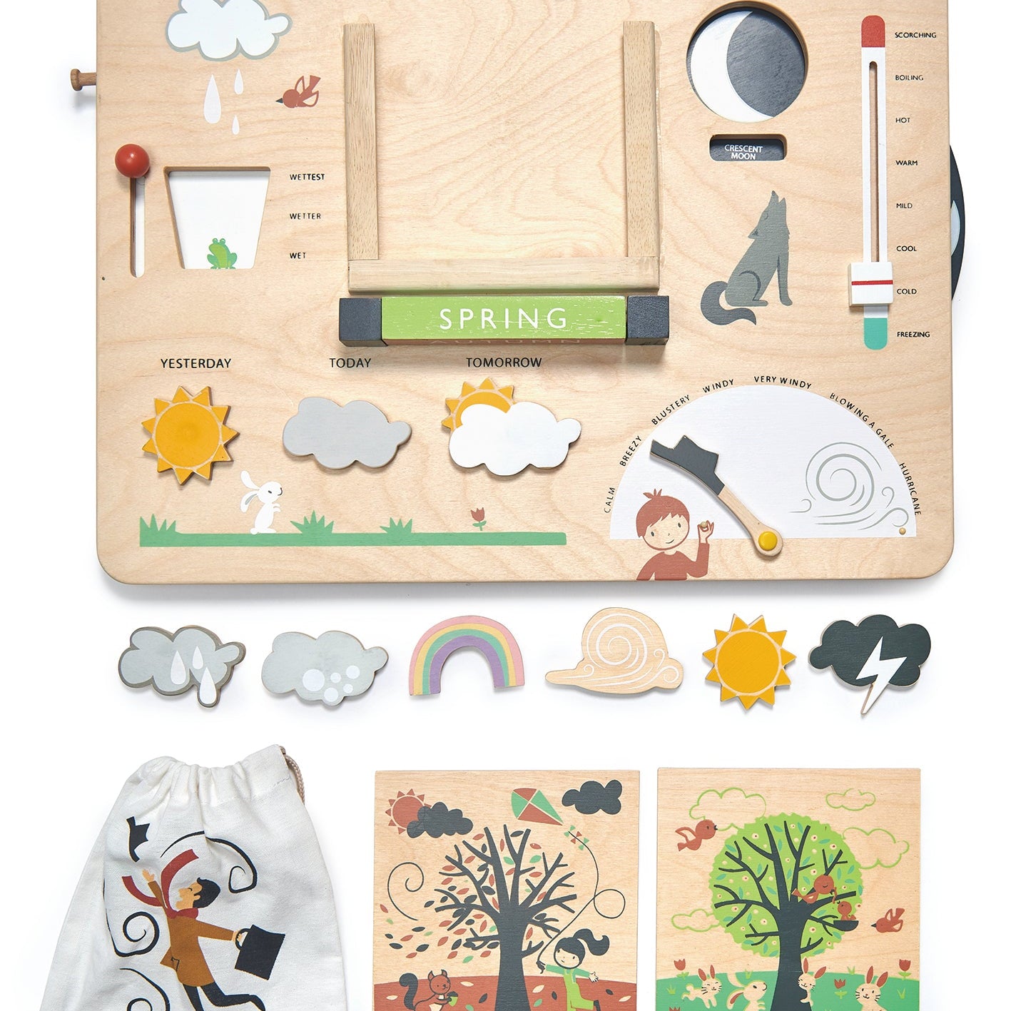 Buy Weather Watch Busy Board | Busy board for kids by Learning Bugs UK