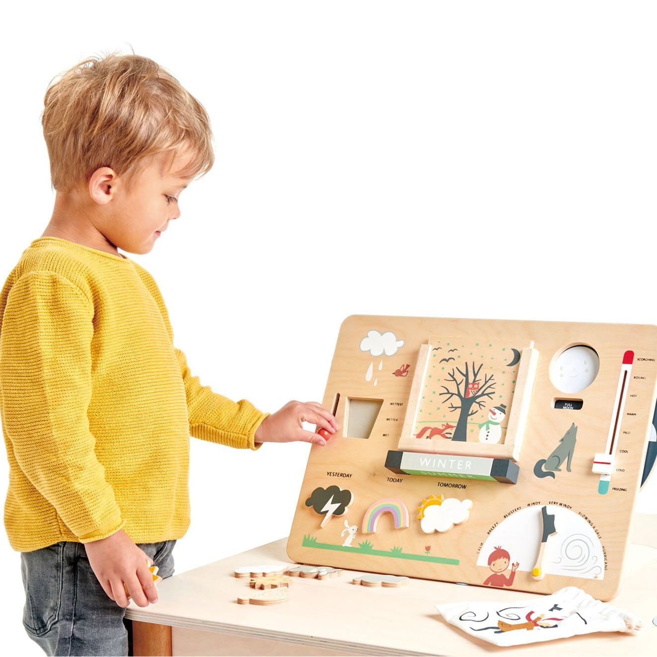 Buy Weather Watch Busy Board | Busy board for kids by Learning Bugs UK