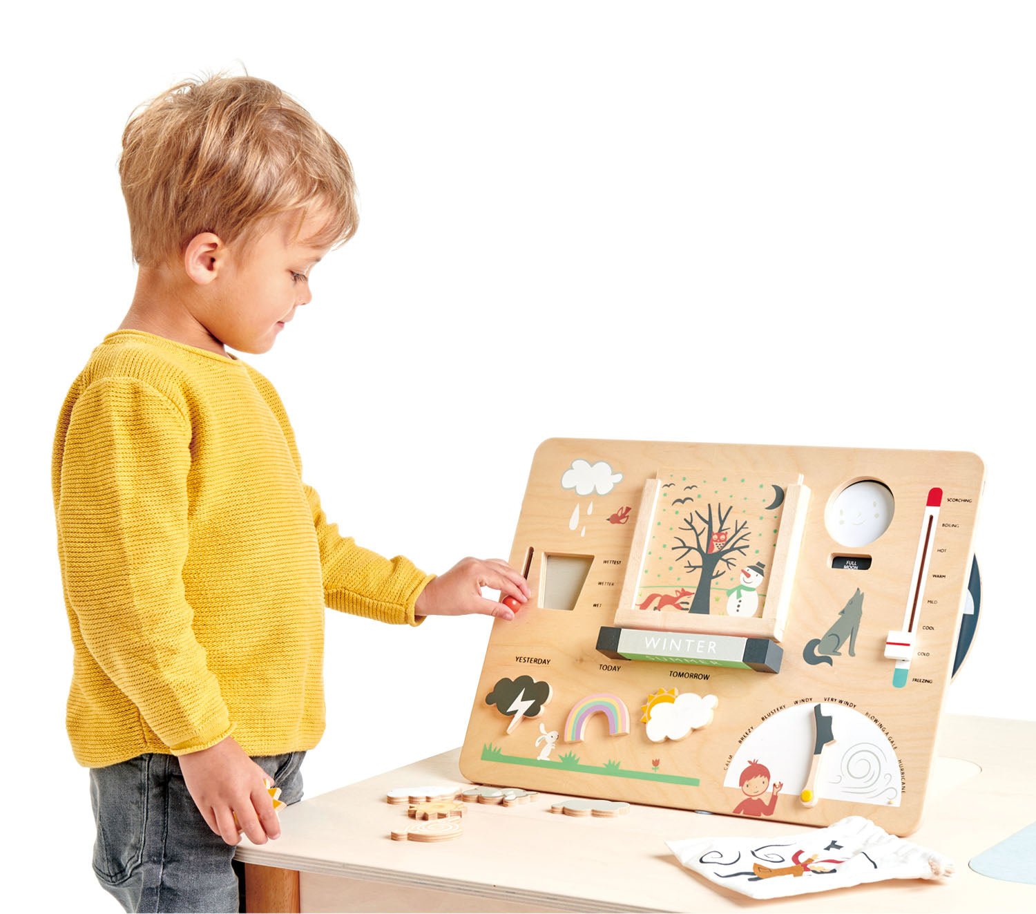 Buy Weather Watch Busy Board | Busy board for kids by Learning Bugs UK