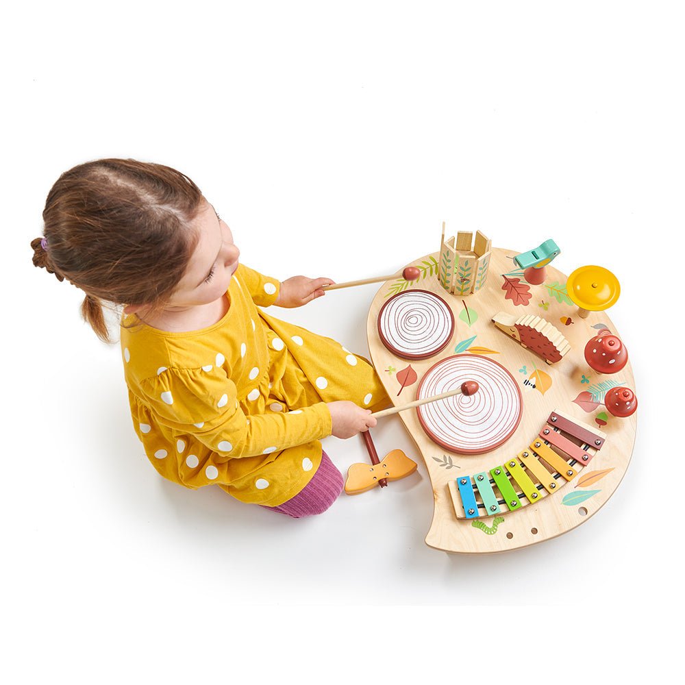Buy Music Table | Musical Busy board for kids by Learning Bugs UK