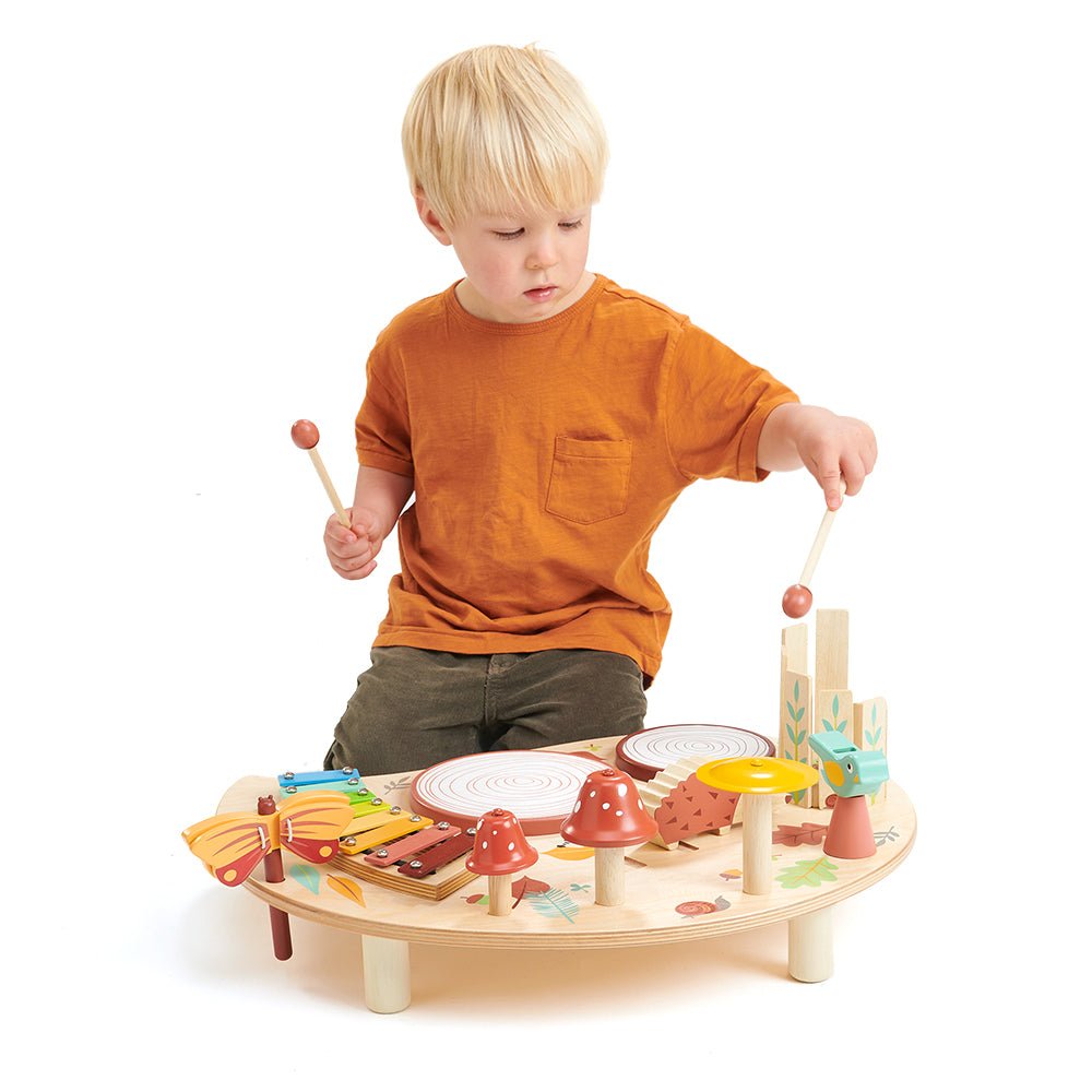 Buy Music Table | Musical Busy board for kids by Learning Bugs UK